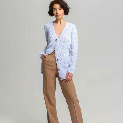 Crested Elegance Longline Cardigan by MKM