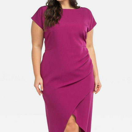 Chic Allure Plus Size Tara Dress for Elegant Occasions