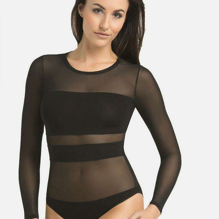 Chic Mesh Shaping Bodysuit Set