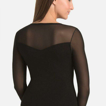 Chic White Mesh-Enhanced Body Shaper