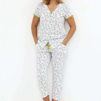Charming Floral Cotton Sleepwear Set