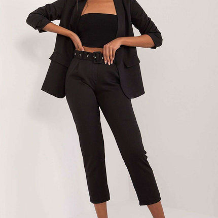 Sophisticated High-Waisted Chino Pants for Women: Effortless Elegance