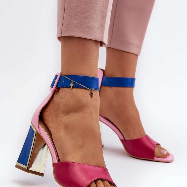 Heel sandals model 197087