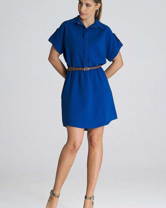 Sophisticated Collared Everyday Dress