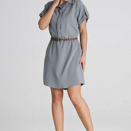 Sophisticated Collared Everyday Dress