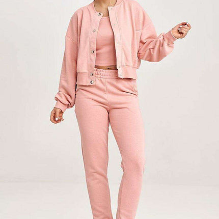 Cozy Zip-Up Lounge Ensemble