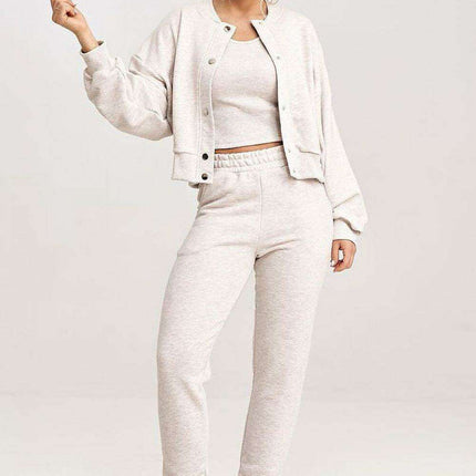 Cozy Zip-Up Lounge Ensemble