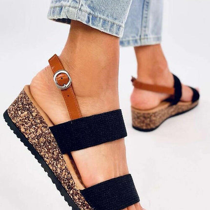 Heel sandals model 197256