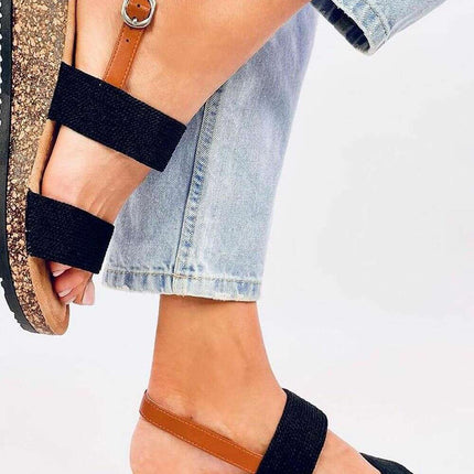 Heel sandals model 197256