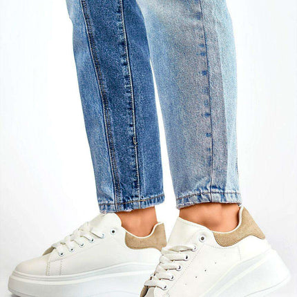 Sustainable Women's High-Top Athletic Sneakers - Eco-Friendly Platform Sports Shoes