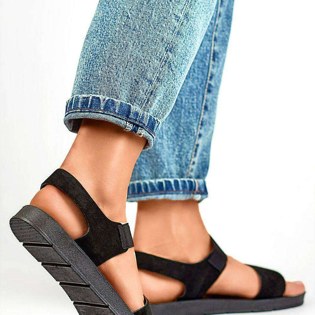 Sustainable Style Suede Sandals for the Contemporary Woman