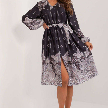 Chic Elegance Midi Cocktail Dress