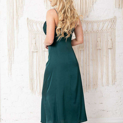 Luxe Satin Sleep Shirt - Kalimo Elegance Collection