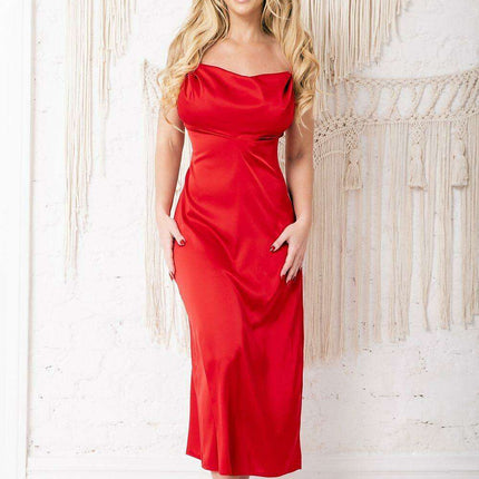 Luxe Satin Sleep Shirt - Kalimo Elegance Collection