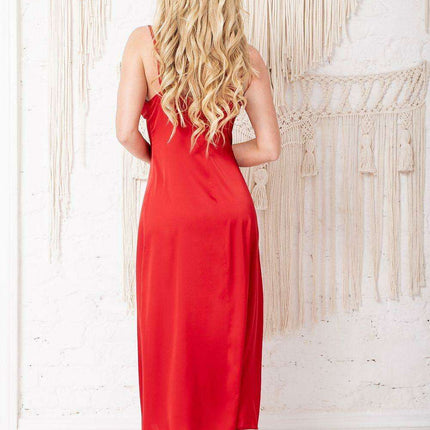 Luxe Satin Sleep Shirt - Kalimo Elegance Collection