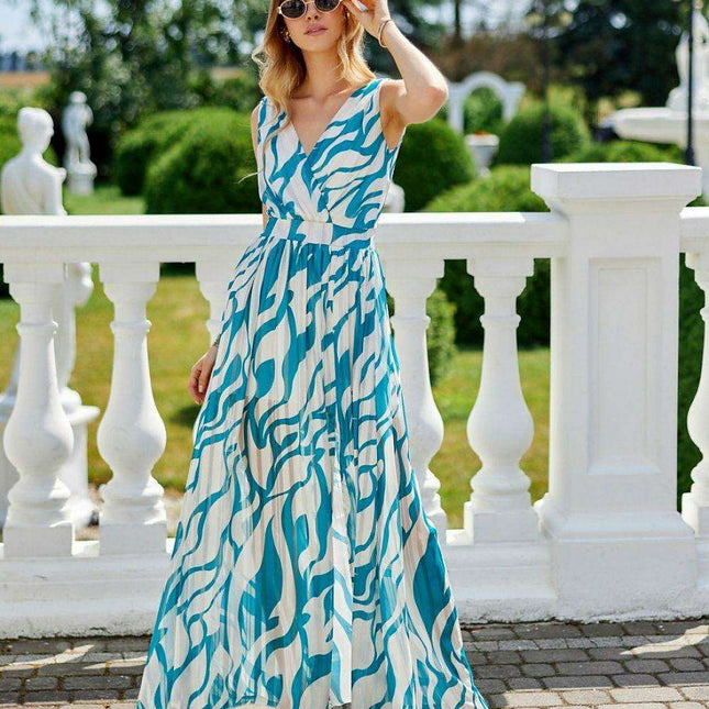 Elegant Chiffon Maxi Dress - Lorena Collection