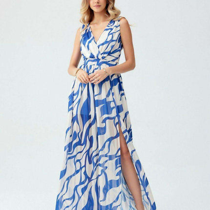 Elegant Lorena Chiffon Maxi Dress