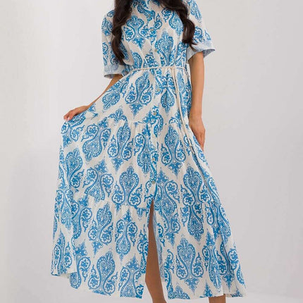 Bohemian Oasis Shirt Dress Italian Summer Style For Women