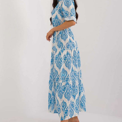 Bohemian Oasis Shirt Dress Italian Summer Style For Women