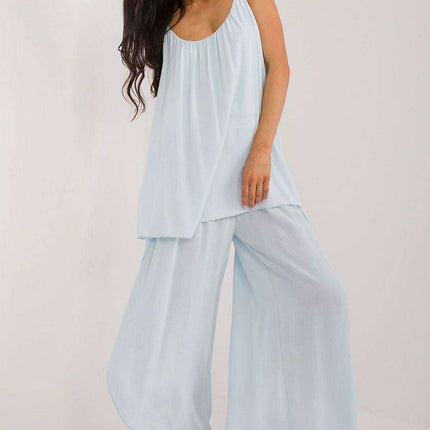 Elegant Summer Strapless Viscose Blouse