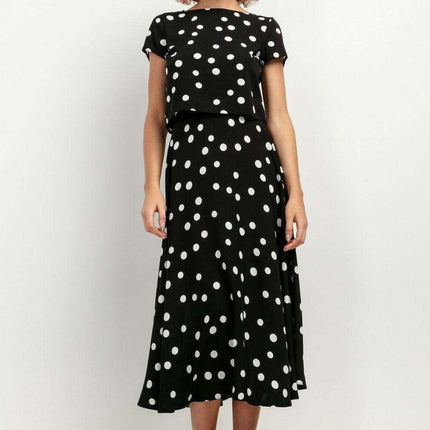 Summer Chic Viscose Patterned Blouse