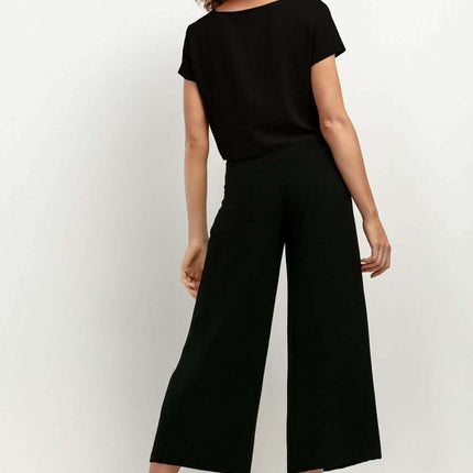 Elegant Summer Linen Blend Trousers for Women