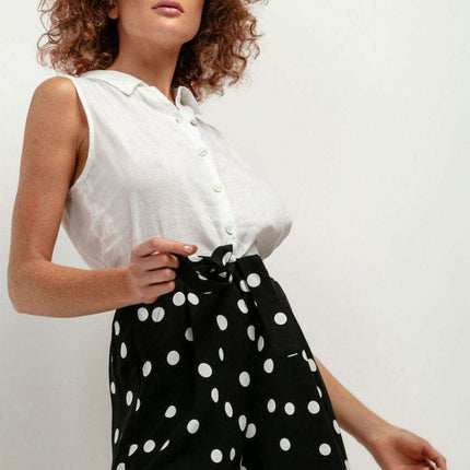 Effortless Summer Viscose Patterned Shorts