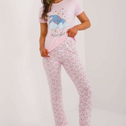 Vibrant Luxe Dreams: Women's Colorful Pajama Set