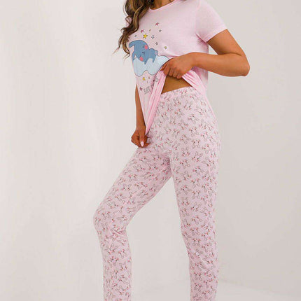 Vibrant Luxe Dreams: Women's Colorful Pajama Set