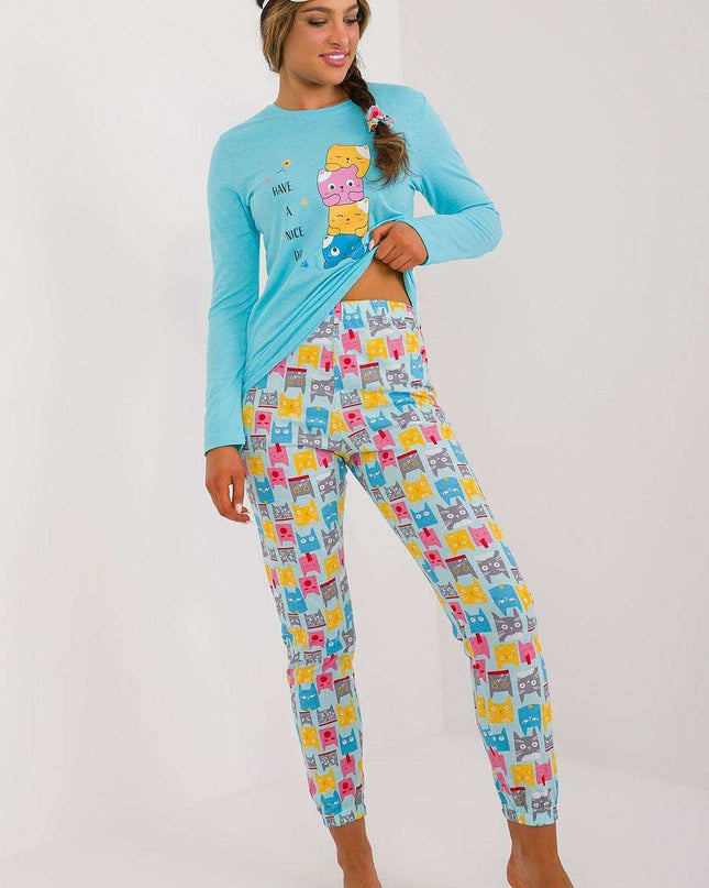 Elegant Cotton Blend Sleepwear Set for Cozy Nights