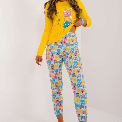 Elegant Cotton Blend Sleepwear Set for Cozy Nights