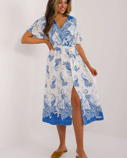 Italian Boho Flare Dress for Summer Bliss Elegant Everyday