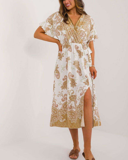 Italian Boho Flare Dress for Summer Bliss Elegant Everyday