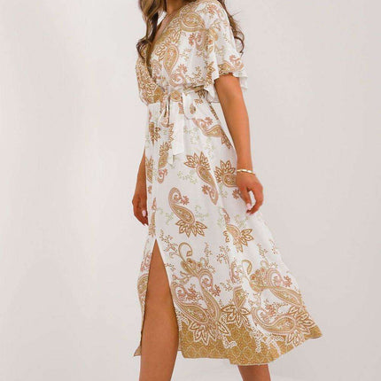 Italian Boho Flare Dress for Summer Bliss Elegant Everyday