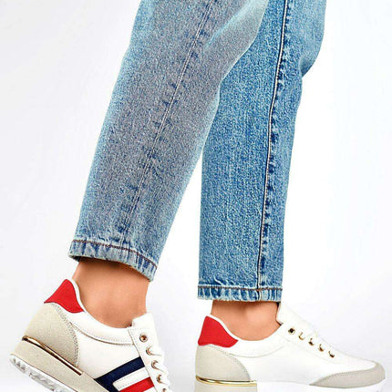 Eco-Friendly Women's Athletic Sneakers in White