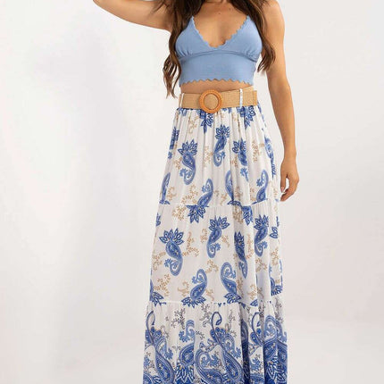 Green Long Skirt Model 198964 Casual Maxi Viscose Chic