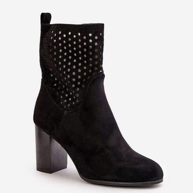 Heel boots model 199071