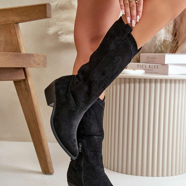 Heel boots model 199138