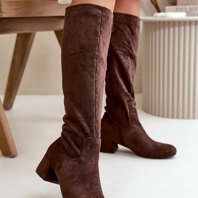 Heel boots model 199140