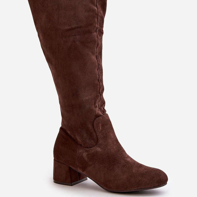 Heel boots model 199140