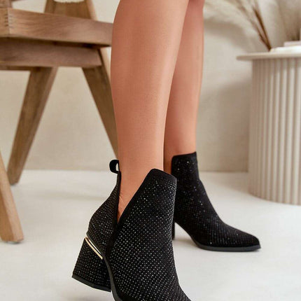 Heel boots model 199154