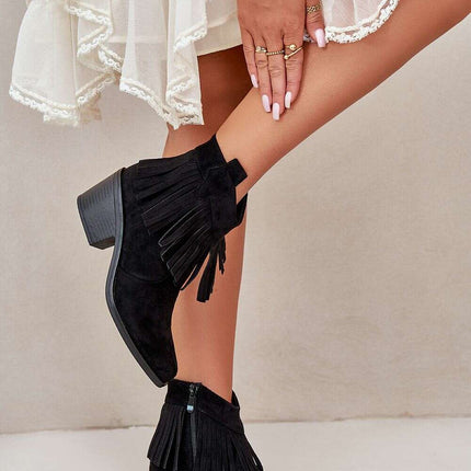 Heel boots model 199407