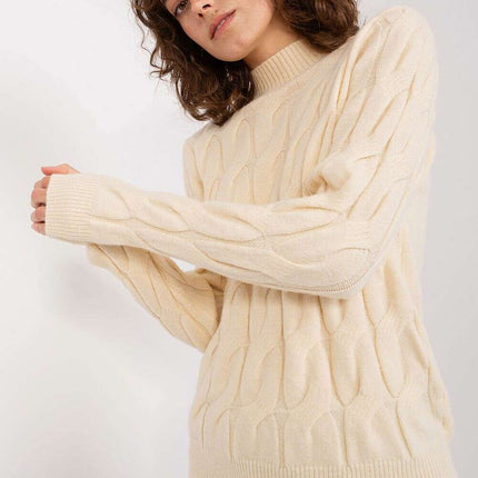 Chic Women's Turtleneck Knit Sweater