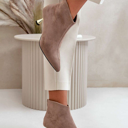 Heel boots model 199853