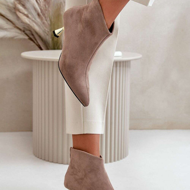 Heel boots model 199853