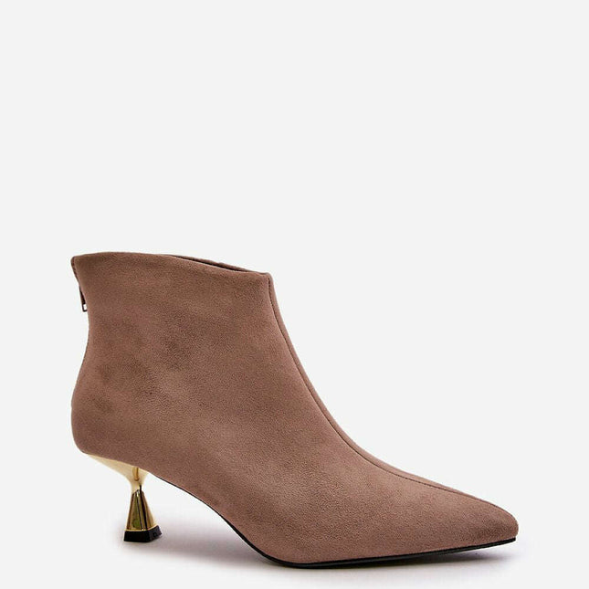 Heel boots model 199853