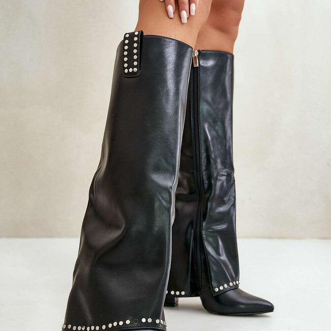 Heel boots model 199861