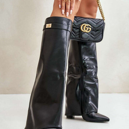 Heel boots model 199865