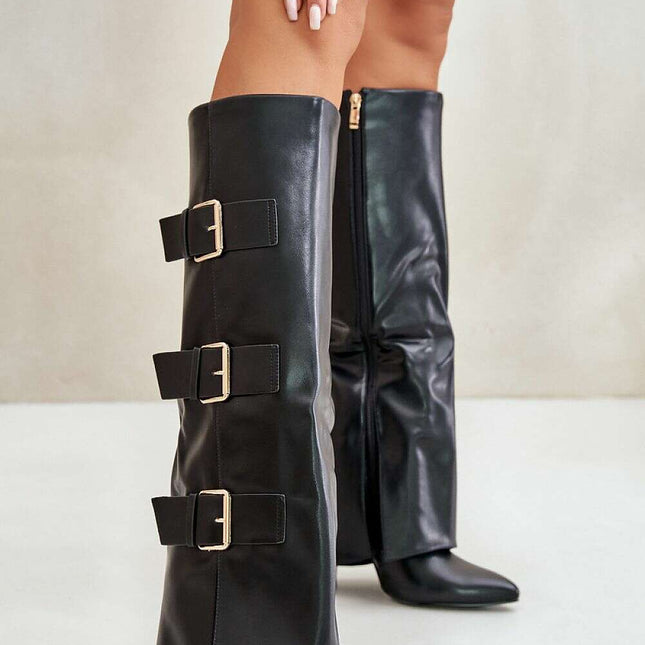 Heel boots model 199868