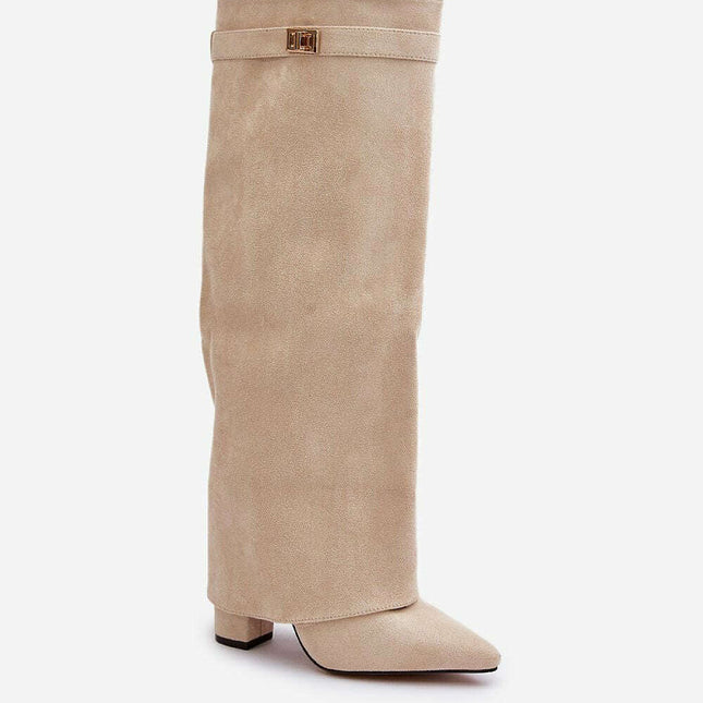 Heel boots model 199869